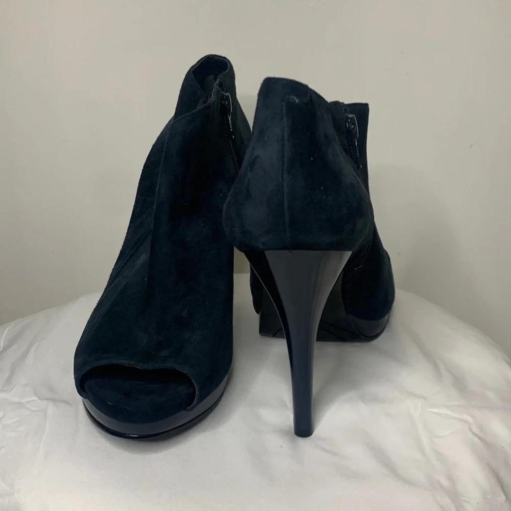 Nine West Peep Toe Booties - Picture 1 of 6